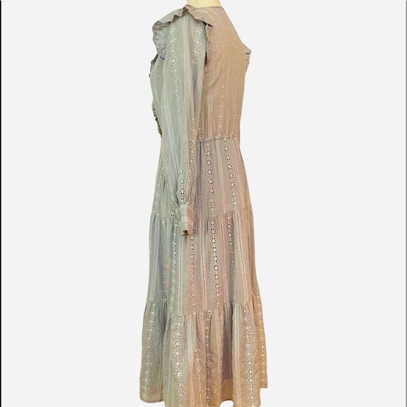 DRESS FOROM MAXI RUFFLED DRESS - Picture 5 of 9